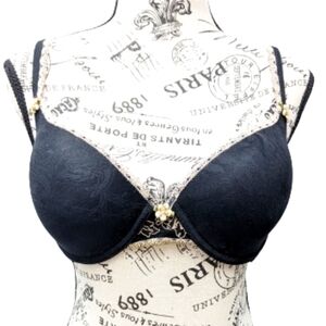 Piege Lingerie 36C black bra